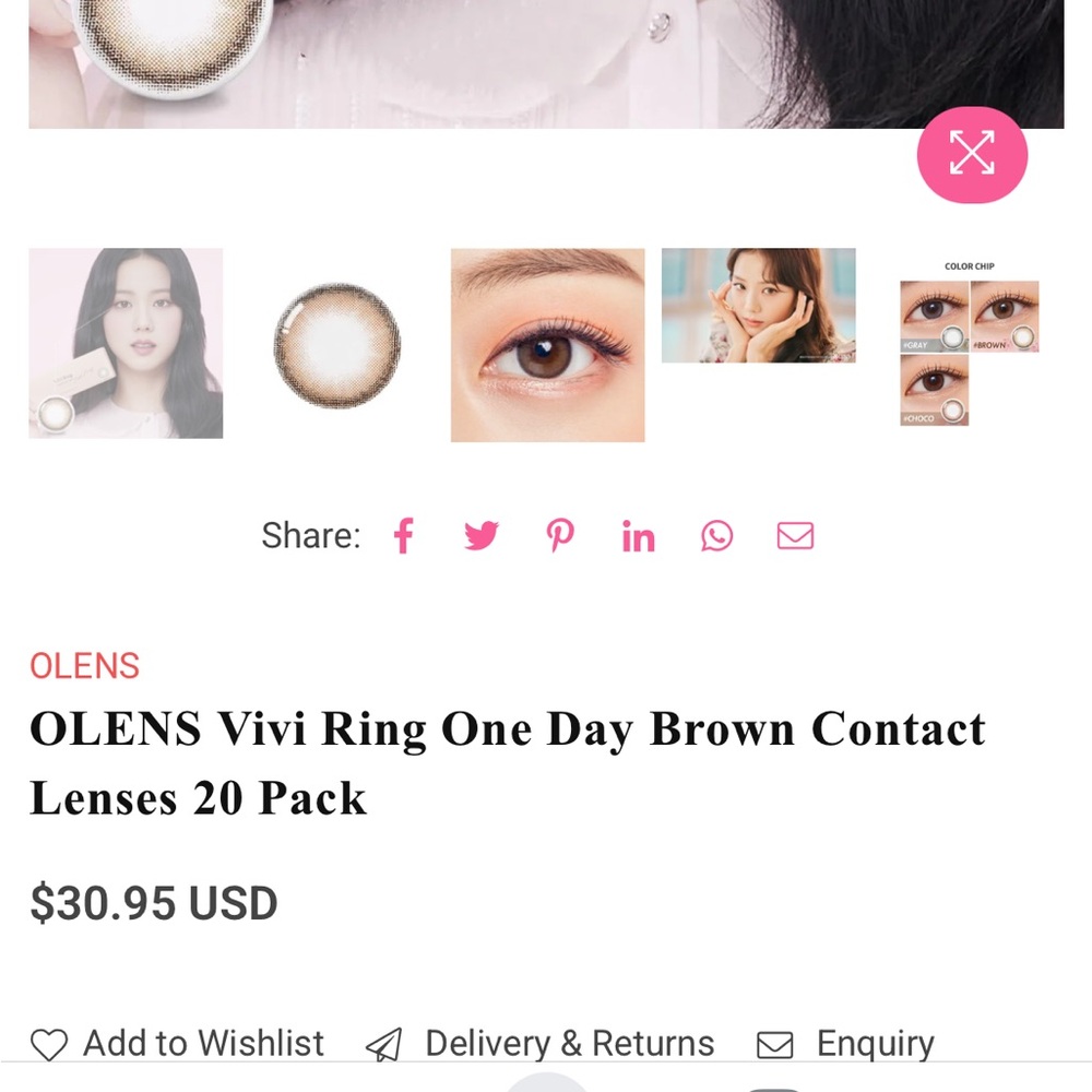 Olens Color Lenses